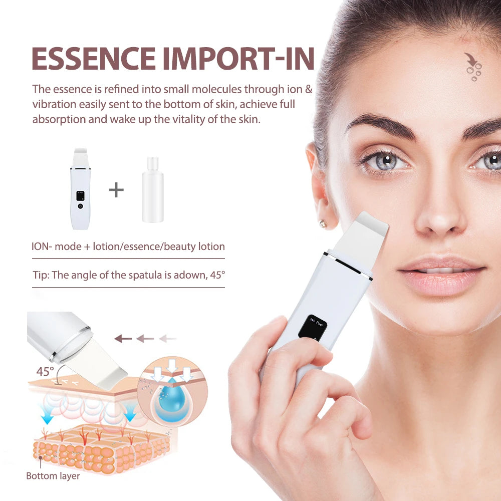 SkinSonic™ - Limpiador ultrasónico facial